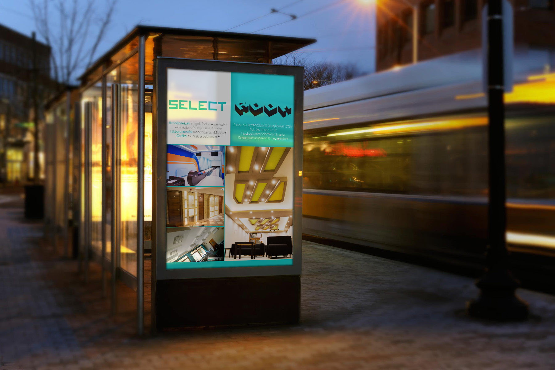 Reklámtábla tervezés